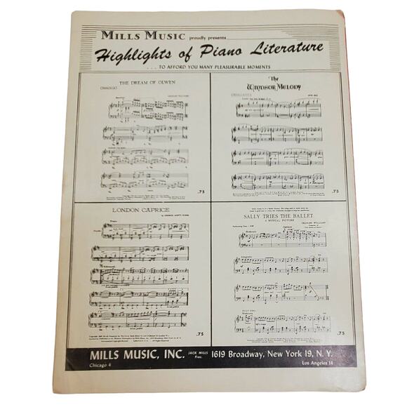 The Apartment Theme Sheet Music Film Soundtrack Piano Solo 1940s Cover Art F3M - Picture 4 of 5